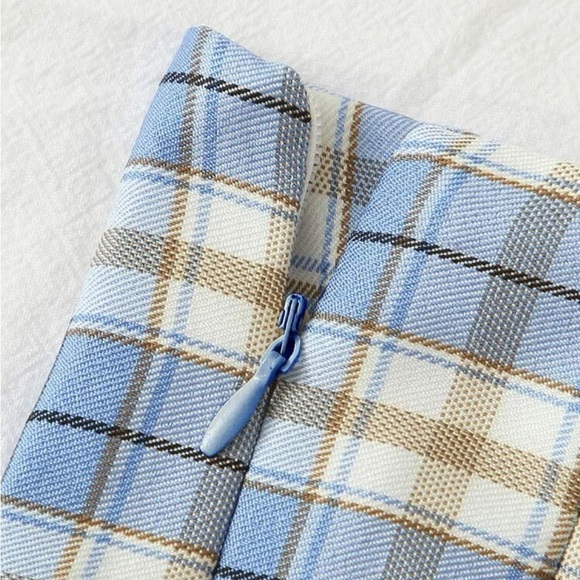 Tartan Mini Pleated Skirt - Picture 3 of 4